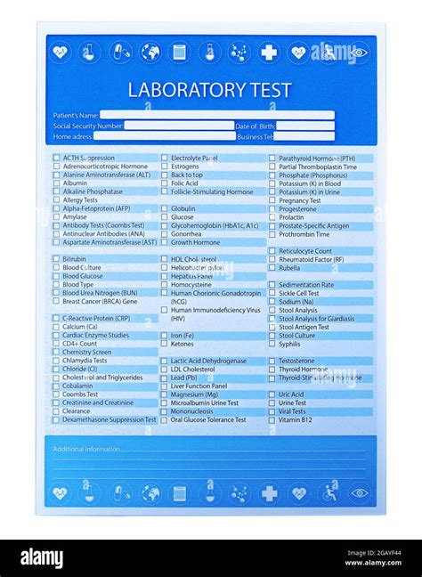 lab test package|magic 12 laboratory test list.